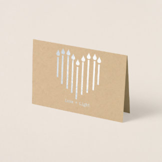 Love and Light Chanukah Card