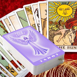 Love And Light Healing Angel Purple