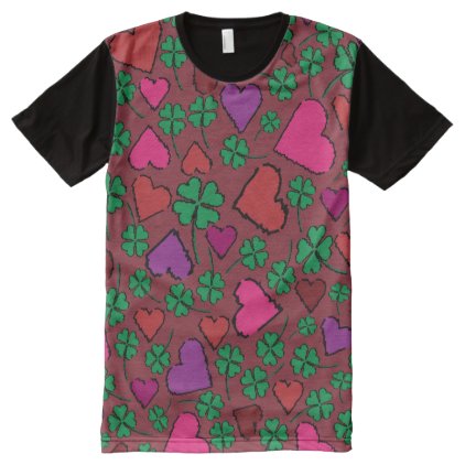 Love and luck All-Over-Print T-Shirt