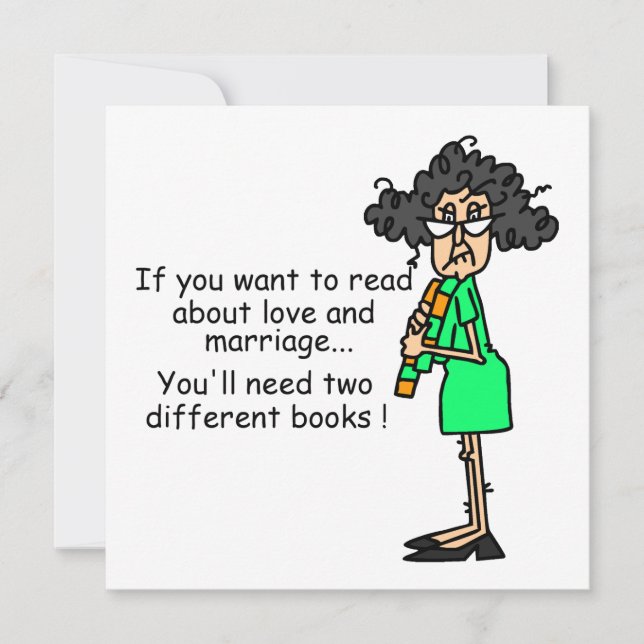 Love and Marriage Humor (Front)