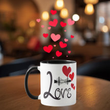 Love and Monument Personalized Mug