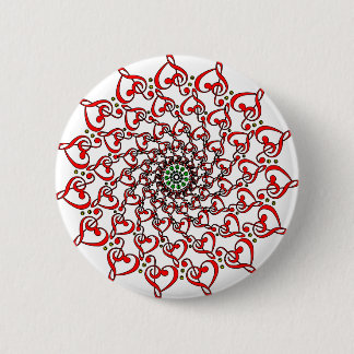 Love and Music Pinback Button