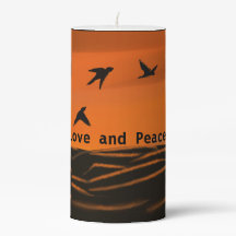 Love and Peace Candle