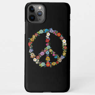 Love and Peace Flower Hippie Lover Beautiful Cute iPhone 11Pro Max Case