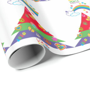 Love and Peace Forever Christmas Wrapping Paper