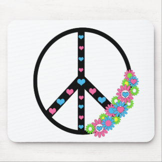 Love and Peace Mouse Pad