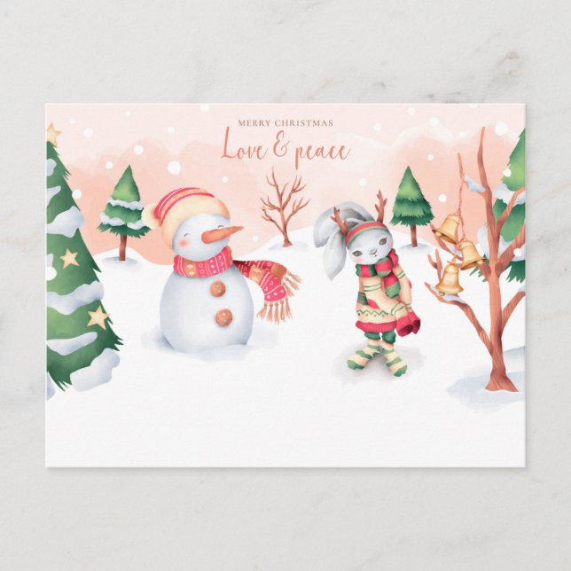 Love and Peace Postcard (Front)