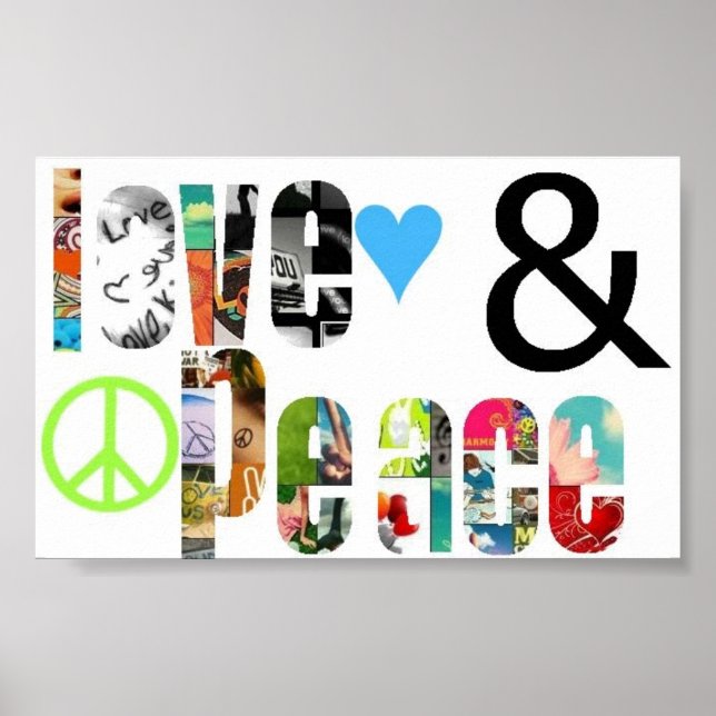 Love and Peace Poster (Front)