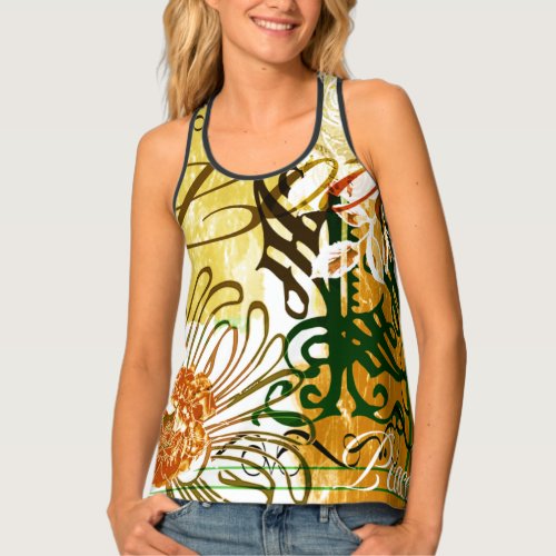 Love and Peace Womens Tank Top