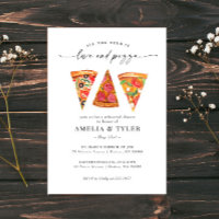 Love and Pizza Rehearsal Dinner