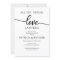 Love and Pizza Rehearsal Dinner Wedding Invite