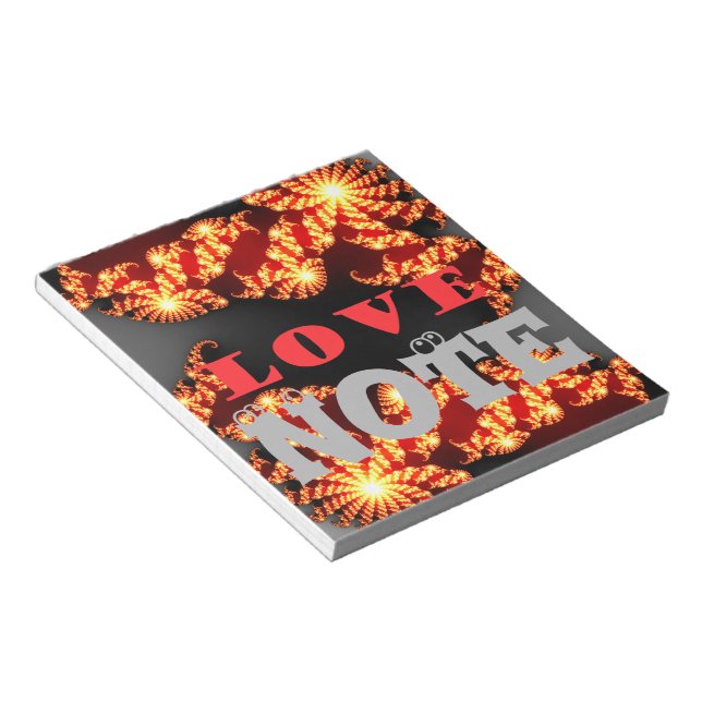 Love and pure love radiates from the univerNotepad Notepad (Angled)
