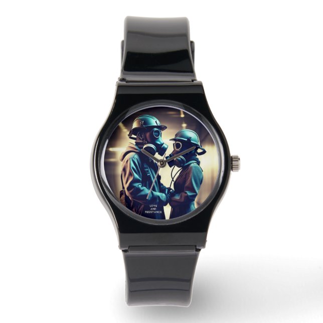 LOVE AND RESISTANCE Cine-scope Unisex Watch (Front)