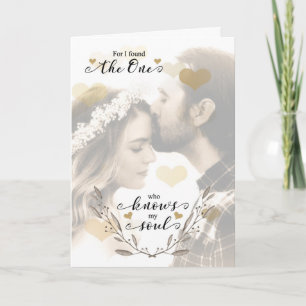 Love and Romance Found the One Who Knows My Soul Card