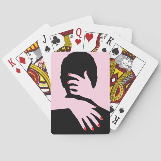 LOVE AND ROMANCE POKER CARDS (Back)