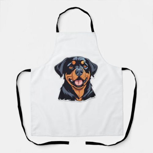 Love and Rottweiler Hugs Pawsitively Hilarious Pet Apron