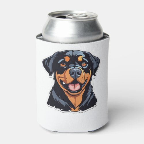 Love and Rottweiler Hugs Pawsitively Hilarious Pet Can Cooler