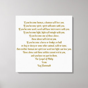 Love and Spirit Canvas Print