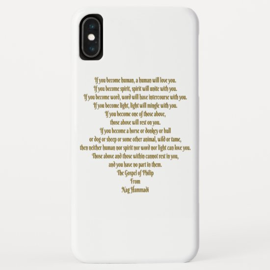 Love and Spirit iPhone XS Max Case