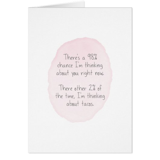 Love and Tacos Cards (Front)