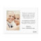 Love and Thanks Black Wedding Photo Thank You
