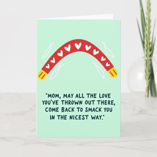 Love And Thanks Greeting Card (Front)