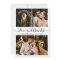 Love and Thanks Script Wedding Photo 
