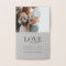 Love and thanks wedding thank you card