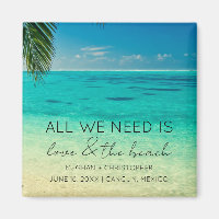 Love and The Beach Wedding Favor