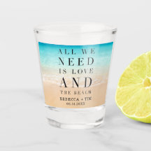 Love and the Beach Wedding Favor