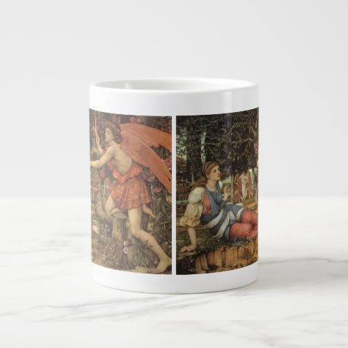 Love and the Maiden by John Stanhope Large Coffee Mug