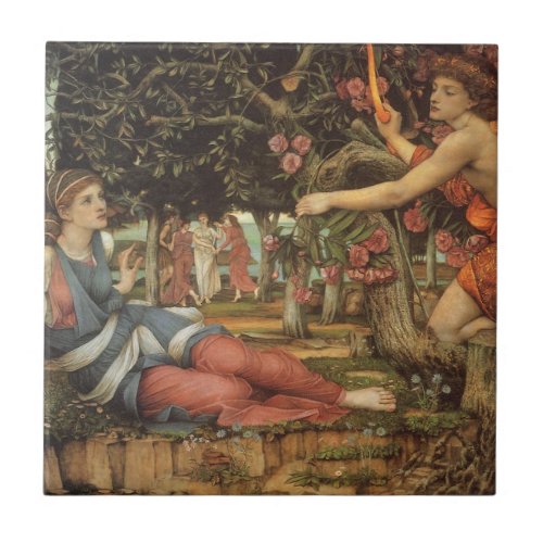 Love and the Maiden by John Stanhope Tile