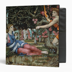 Love and the Maiden (oil on canvas) Binder