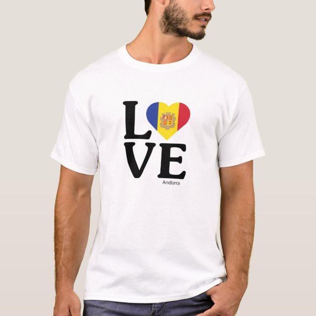 Love Andorra T-Shirt (Front)