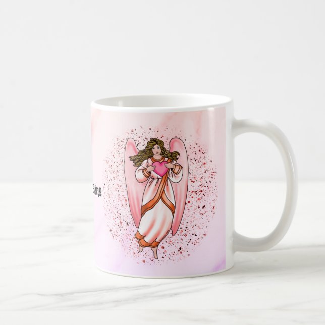 Love Angel Heart Coffee Mug (Right)