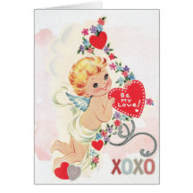 Love angel red heart xoxo