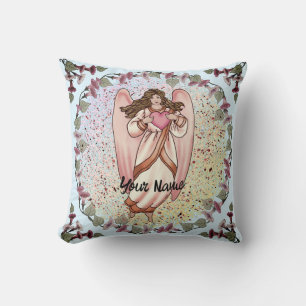 Love Angel Throw Pillow
