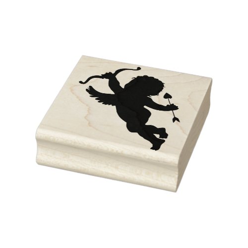 Love Angel with Bow and Arrow Rubber Stamp
