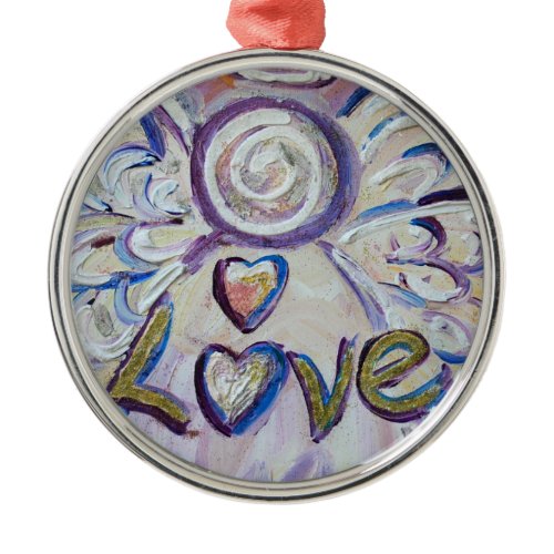 Love Angel Word Love Ornament