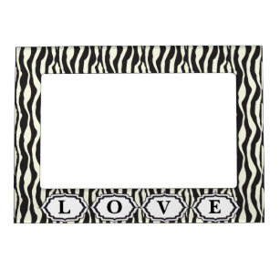 Zebra Print Picture Frames Zazzle