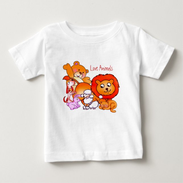 Love Animals T-Shirt (Front)