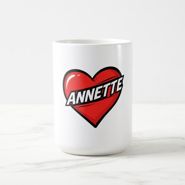 Love Annette Coffee Mug (Center)