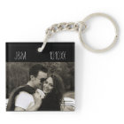 Love Anniversary Couple Photo Date Initials