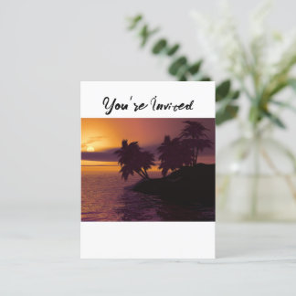 Love  announcement postcard