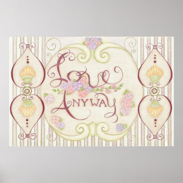 Love Anyway (Embellished Design) Poster (Front)