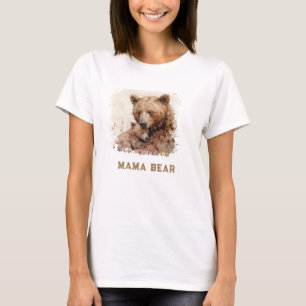 *~* Love AP72 MAMA BEAR Cub Mother's Day Gift T-Shirt