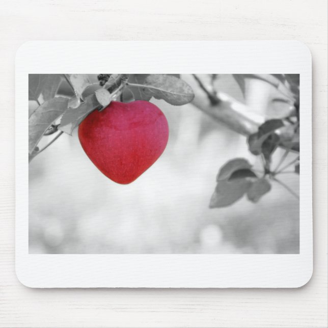 Love Apple Mouse Pad (Front)