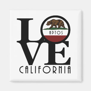LOVE Aptos California Magnet