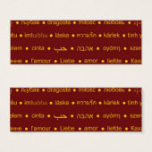 Love around the World (Front & Back)