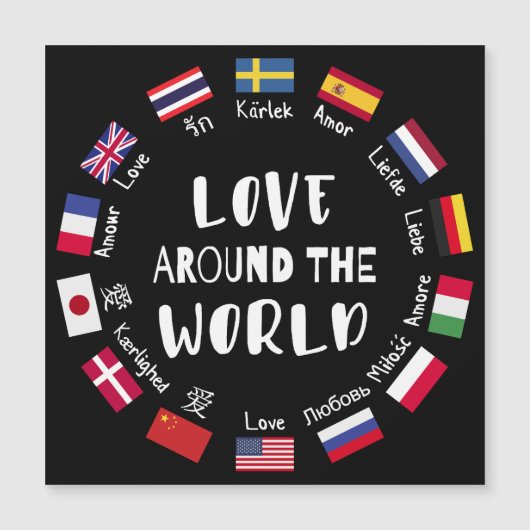 Love Around the World Languages (Front)